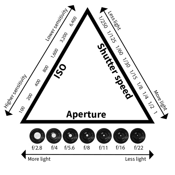 Film photography exposure